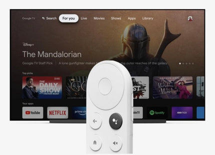 Chromecast met Google TV - 4K HDR - Wit